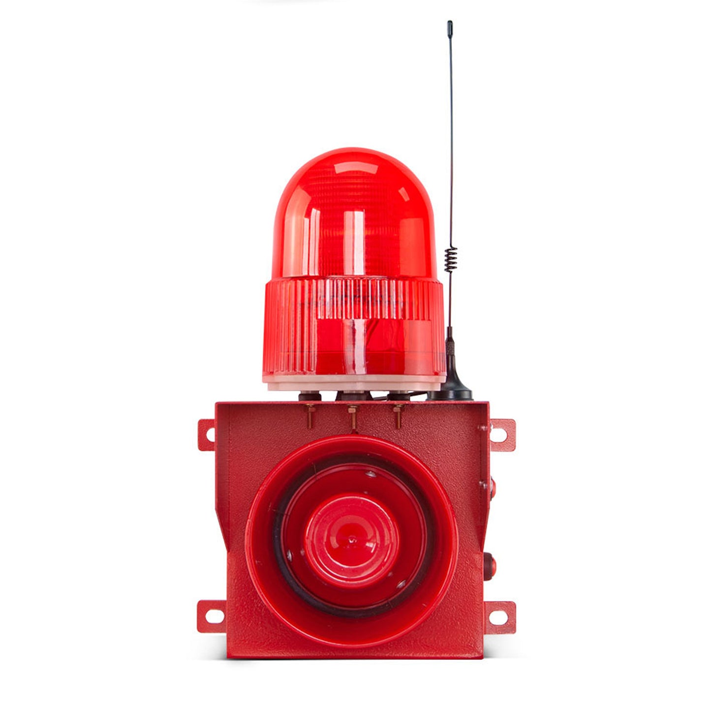 500m/2000m Wireless Remote Control  Alarm Siren 120dB Adjustable Outdoor Industrial Alarm System for Noisy Environment Emergency Alarm SLA-01TY