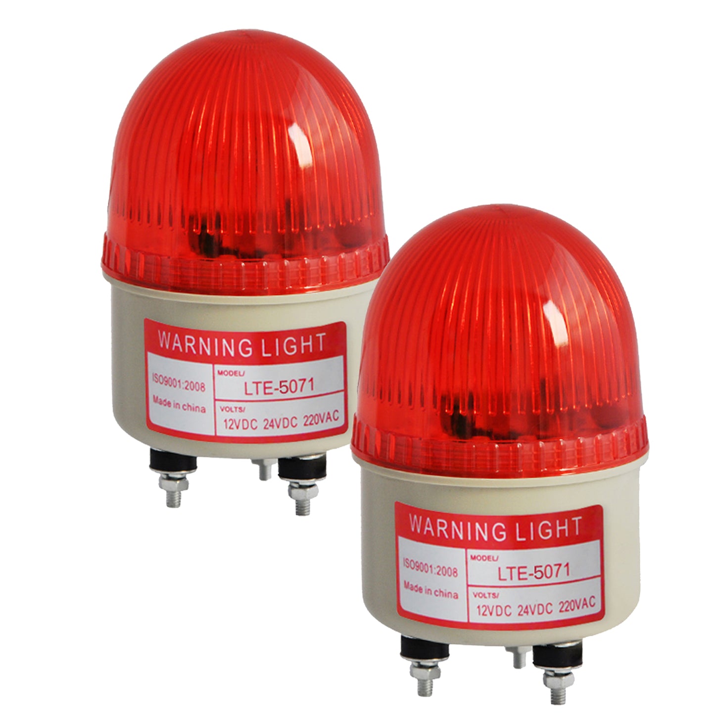 YASONG Industrial Beacon Warning Lights, LED Strobe Light Flashing Siren with no sound