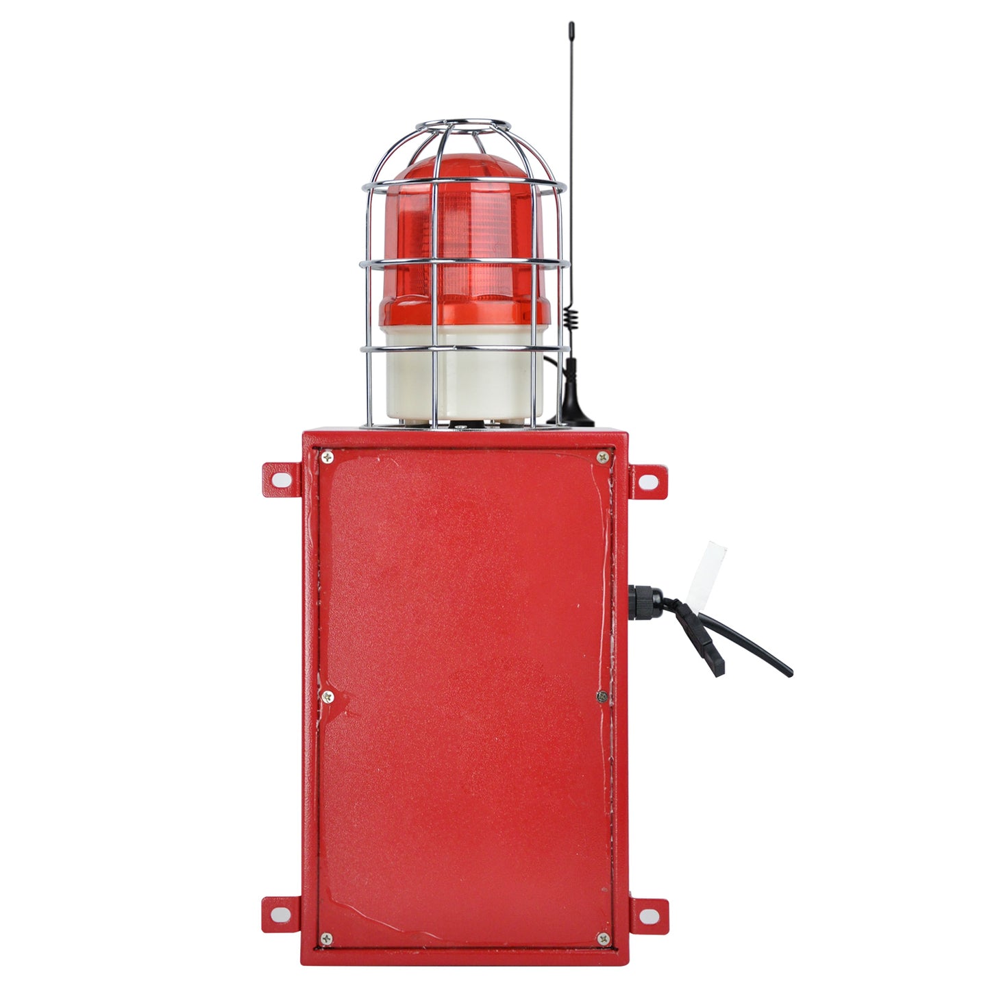 YASONG 2000m Wireless Remote Control Siren Alarm 130dB Horn 80W Sirens for Noisy Environment Emergency Alarm Range About of 250 Meters