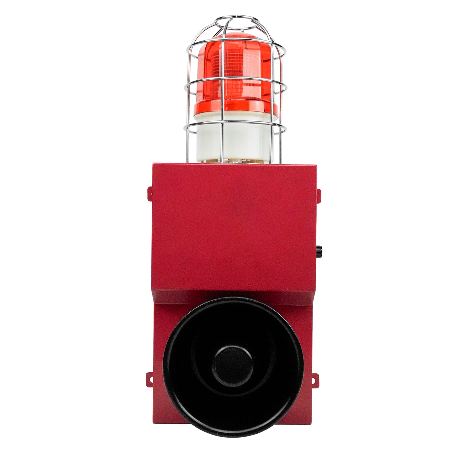 YASONG Industrial Siren Alarm 130db IP65 Waterproof Outdoor Loud Horn Indoor 150W Emergency Security Self-Contained Siren with Strobe Light SLA-900M