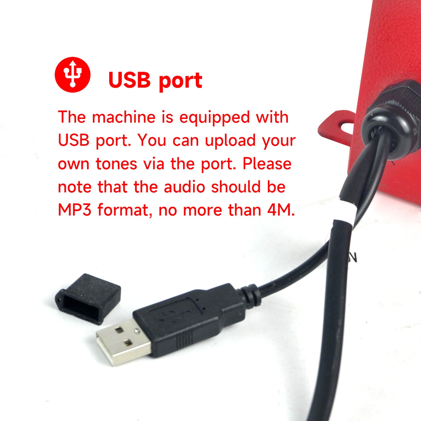 Outdoor Wireless Remote Control Alarm Siren 120dB Loud Horn 1.24mile Industrial Emergency Security Adjust Volume Indoor Siren Light with 3 Remote Controller SLA-01TY-2000-3