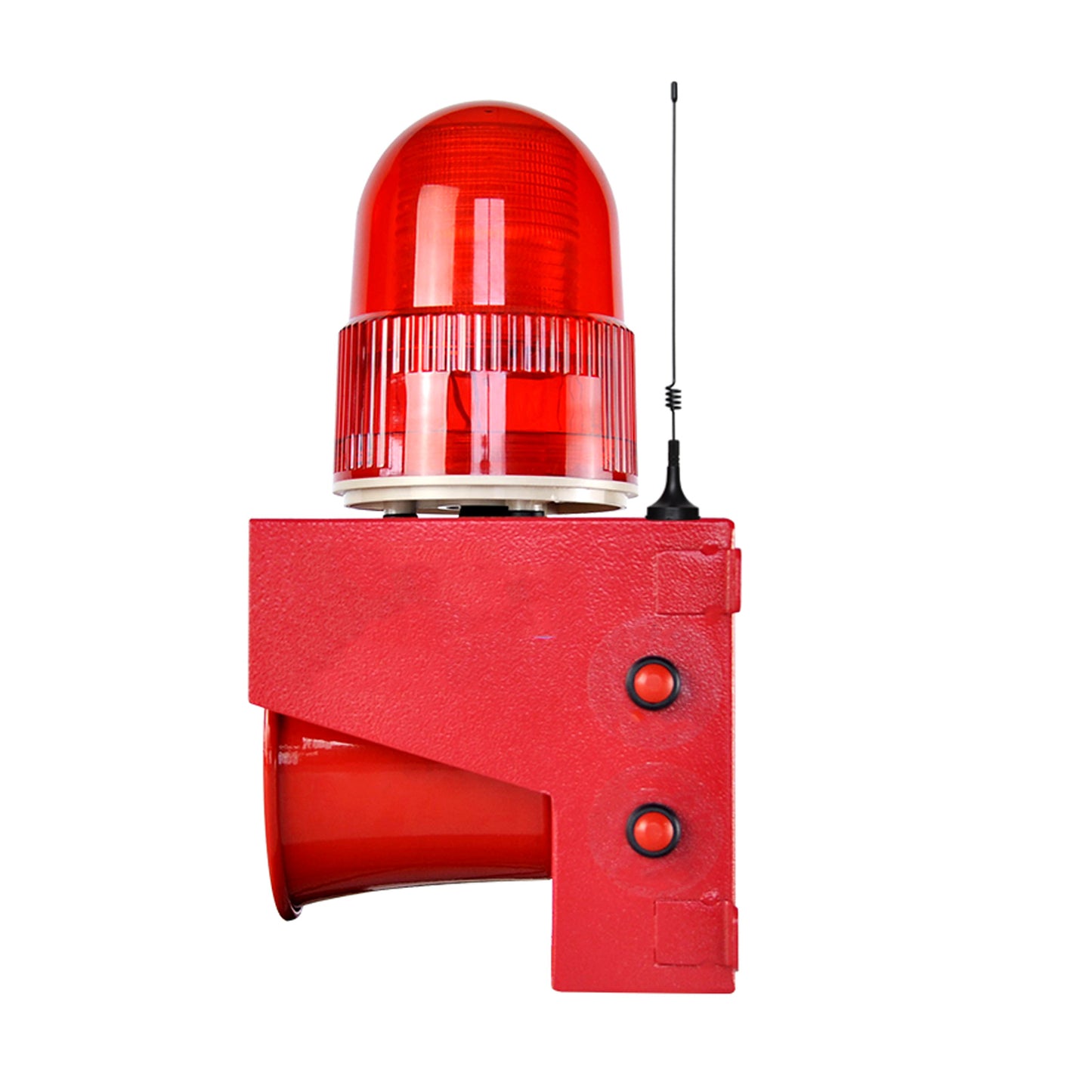 500m/2000m Wireless Remote Control  Alarm Siren 120dB Adjustable Outdoor Industrial Alarm System for Noisy Environment Emergency Alarm SLA-01TY