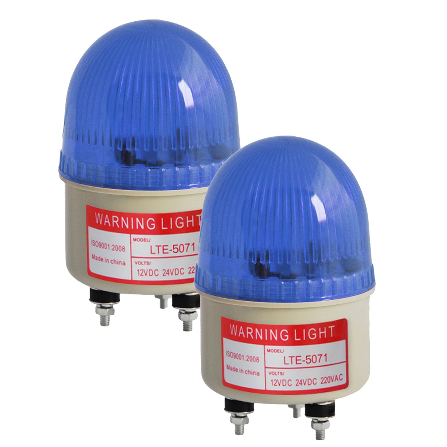 YASONG Industrial Beacon Warning Lights, LED Strobe Light Flashing Siren with no sound