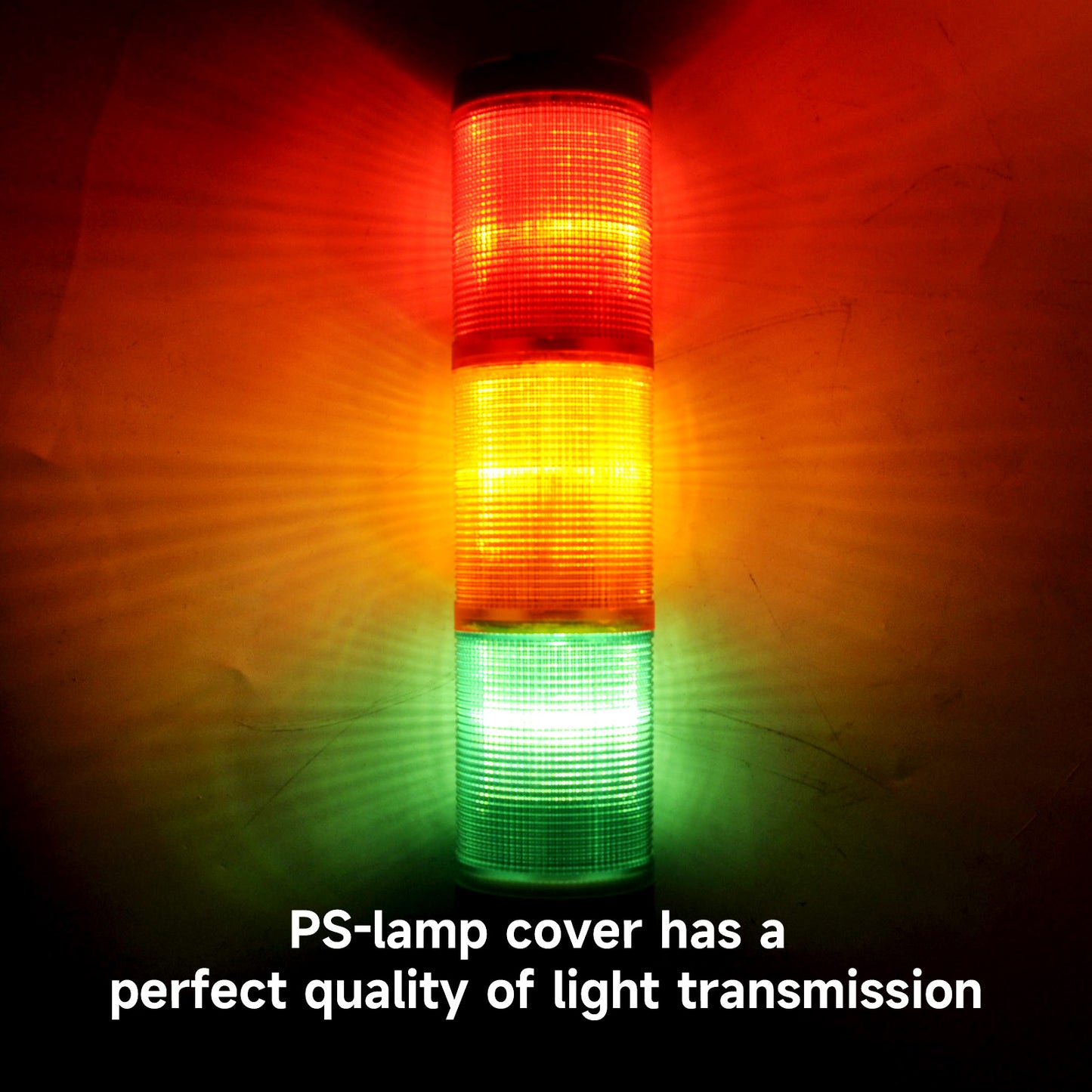 YASONG Industrial Signal Tower Lamps Andon Stack Light Warning Lights Red Yellow Green 3 Layers LTA-205T/W(J)-3