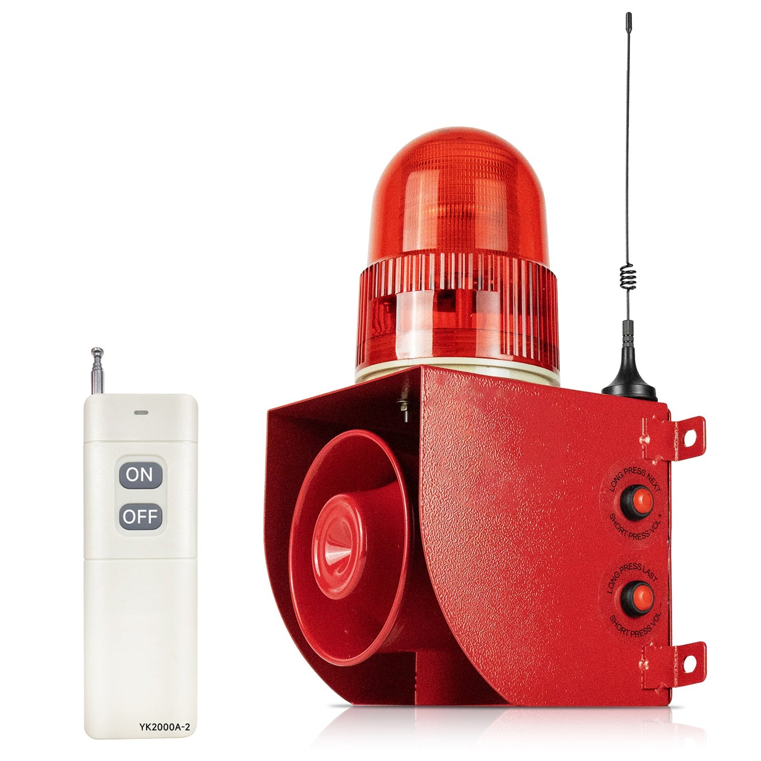 SLA-01HY Wireless Remote-Controlled Audible-Visual Alarm Siren: A Reliable Solution for Industrial Safety and Emergency Management