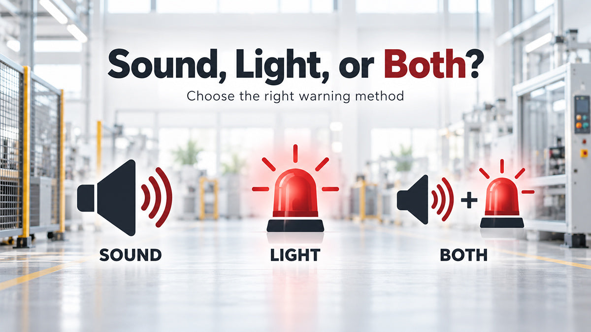 Alarm Siren, Warning Light, or Both? How to Choose the Right Warning Method