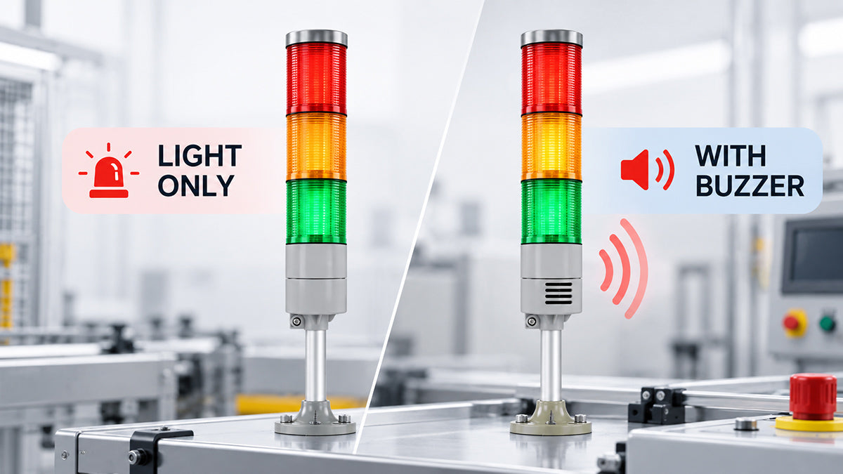 Signal Tower With Buzzer or Light Only? Which Configuration Should You Choose?