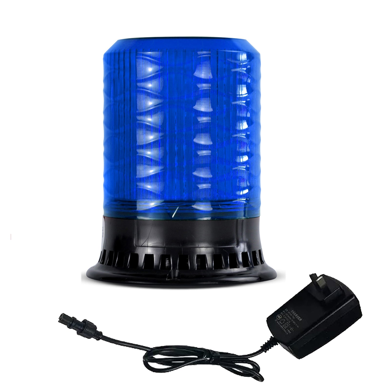 Y DIANS S Luz de baliza 120dB Bocina 4 modos intermitentes Luces de emergencia LED para camiones, automóviles, montacargas y vehículos AC100-240V SLA-090