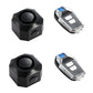 YASONG USB Rechargeable Bike Alarm Wireless Anti Theft Motorcycle Bicycle Alarm System with Remote Motion and Mount Vibration Alarm System(2 Pack)