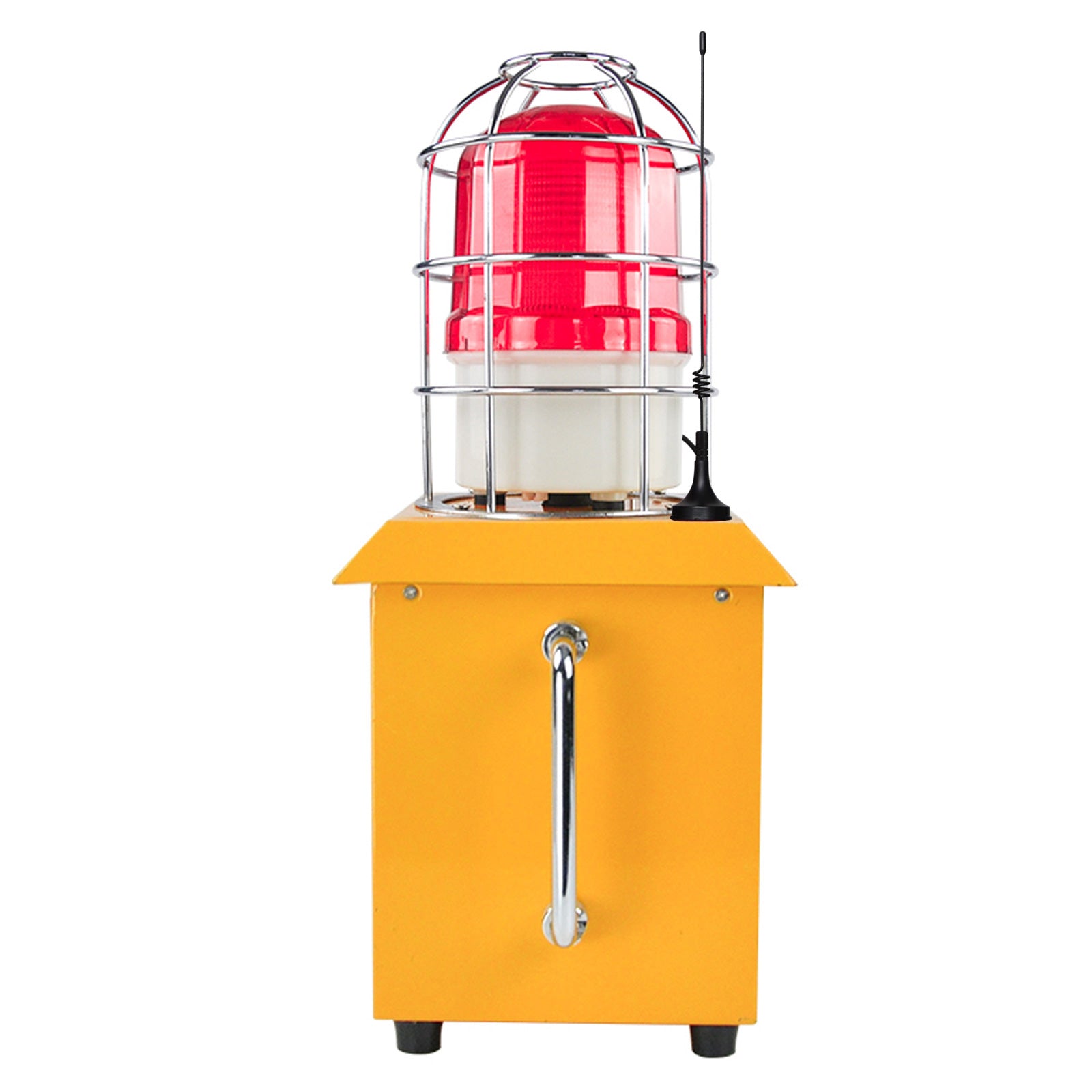 Sirena de Alarma Portátil para Exteriores Recargable Inalámbrica con Control Remoto 2km (1.24mi) Ajustable 120dB Cuerno Ruidoso con Batería de 5000mAh AC100-240V SLA-1509Y-2000