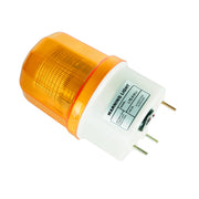 YASONG Amber Strobe Beacon Warning Light, 90dB Buzzer, Separate Sound/Light Control, IP44, DC/AC Options