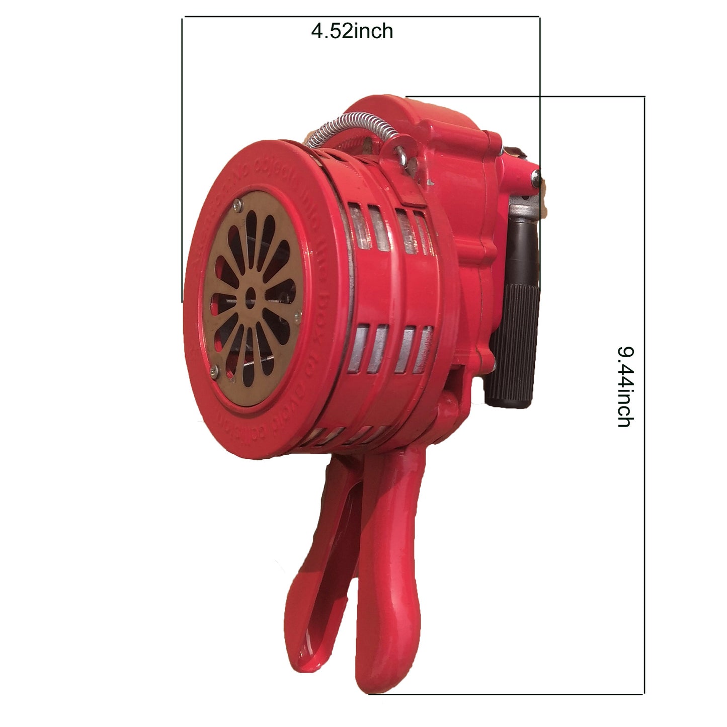 YASONG Hand Crank Siren Horn Manual Handheld Air Raid Siren Portable Loud Emergency Safety Alarm