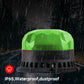 YASONG Beacon Strobe Lights LED Siren Warning Light 120dB Loud horn 2 Flashing Mode Magnetic Base for Vehicles Trucks Forklift AC100-240V SLA-190-II