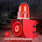 YASONG Laser Vehicle Height Detection System Automatic Height Limit Warning Sensor with Alarm Siren for Tunnel, Bridge & Industrial Safety Applications SLA-PT8020