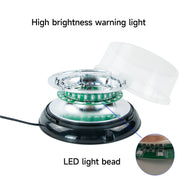 Feux clignotants stroboscopiques pour véhicules, étanches, 4 modes de clignotement, voyant d'avertissement LED pour voiture avec prise allume-cigare DC12V/24V SLA-120CL