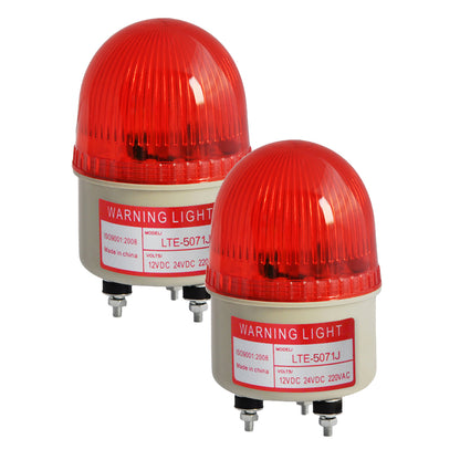 Luces de advertencia industriales YASONG, luz estroboscópica LED intermitente con sirena de 90 dB de alto volumen