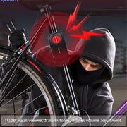 Alarme antivol à détecteur de vibrations YASONG 113 dB, étanche, pour vélo électrique, moto, voiturette de golf, remorque, boîte aux lettres avec télécommande