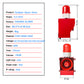 YASONG 45W 130dB IP65 Industrial Alarm Siren, Push Button Triggered, Cold Rolled Steel with Strobe Light SLA-05AZ