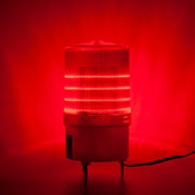 YASONG SLA-1101MY Wireless Remote Rotating Beacon Light, 500m/2000m Range, IP44, Bolt Base, No Sound