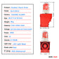YASONG Siren Alarm with Button Control Box Adjust 130dB Horn 45w Waterproof Indoor Outdoor Industrial Safety Siren with Red Beacon Light SLA-05CZ