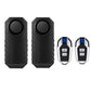 YASONG Bike Alarm Wireless 113dB Loud Anti-Theft Vibration Motorcycle Bicycle Alarm Vehicle Security Vibration Sensor Alarm System (2 Pack)
