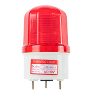 YASONG LTE-5101J LED Beacon Warning Light, 90dB Buzzer, IP44, Bolt Base, Red/Yellow/Blue, Wired Use