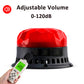 YASONG Beacon Strobe Lights LED Siren Warning Light 120dB Loud horn 2 Flashing Mode Magnetic Base for Vehicles Trucks Forklift AC100-240V SLA-190-II