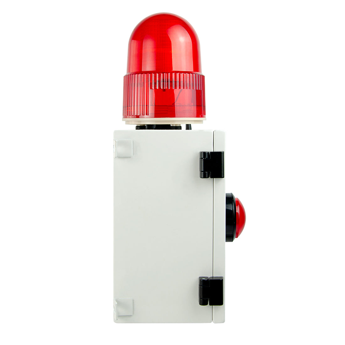 YASONG SLA-YJ01 120dB Emergency Alarm Siren with Plug, 6 Tones, IP54, LED Strobe, Wall Mount