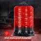 Y DIANS S Beacon light 120dB Horn 4 Flashing Modes LED Vehicles Emergency Lights with for Trucks, Car, Forklift and Vehicle AC100-240V  SLA-090