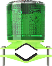 YASONG Solar LED Industrial Strobe Warning Light, IP54 Outdoor Safety Beacon, 6 LEDs, Auto Night Flashing