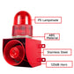 YASONG Outdoor Alarm Siren Stainless Steel IP66 Waterproof 120dB Security Siren with Strobe Light for Factory Ship Port  SLA-01G-P