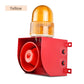 YASONG Alarm Siren 120 Decibel Horn 12 Tone Adjustable 25W Alarm System for Security, Factories, Warehouses, Home and Docks,  SLA-01H