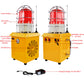 YASONG Portable Rechargeable Outdoor Alarm Siren 2km Wireless Remote, 120dB Adjustable, 5000mAh Battery SLA-1509Y-2000