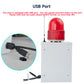 YASONG 500m Wireless Remote Control Siren Alarm Industrial 120dB Lound Horn Sirens with Adjustable Volume and Tone Security Alarm Systerm SLA-B02Y