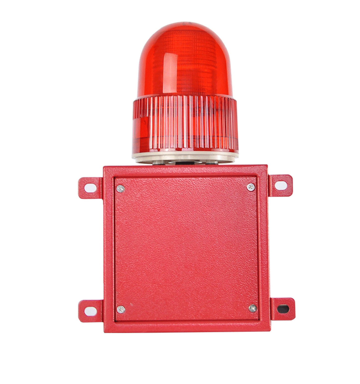 YASONG Siren Alarm with Led Strobe Light 120dB Loud Horn 25W Alarm Systerm for Factories, Docks, Transportation and Ports SLB-01