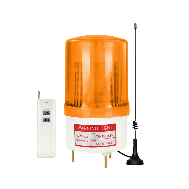 YASONG SLA-1101MJY 90dB Wireless Remote Control Rotating Beacon Light, 500m/2000m Range, IP44, Buzzer