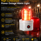 YASONG SLA-1502 Power Outage Alarm Light 90dB Buzzer & LED Strobe Light with Battery Backup