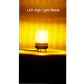 YASONG IP66 Étanche Ambre Stroboscopique Sirène Lumière Antichoc Super Lumineux 36 LED Lumière Avertissement Industriel Clignotant Gyrophare avec Avertisseur Sonore ou Sans Son