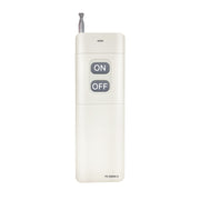 YASONG 2000m Wireless Remote Control for Alarm Siren, ON/OFF Control, White, Pairing Required