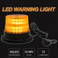 YASONG LED Strobe Light Amber 60 LED Beads Emergency Warning Beacon Flashing Light with Magnetic 16ft Cord and 10 Modes for Vehicle  DC12V-48V