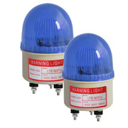 YASONG LTE-5071J LED Strobe Beacon Warning Light, 90dB Buzzer, 3W, IP44, Bolt Base, DC/AC Options