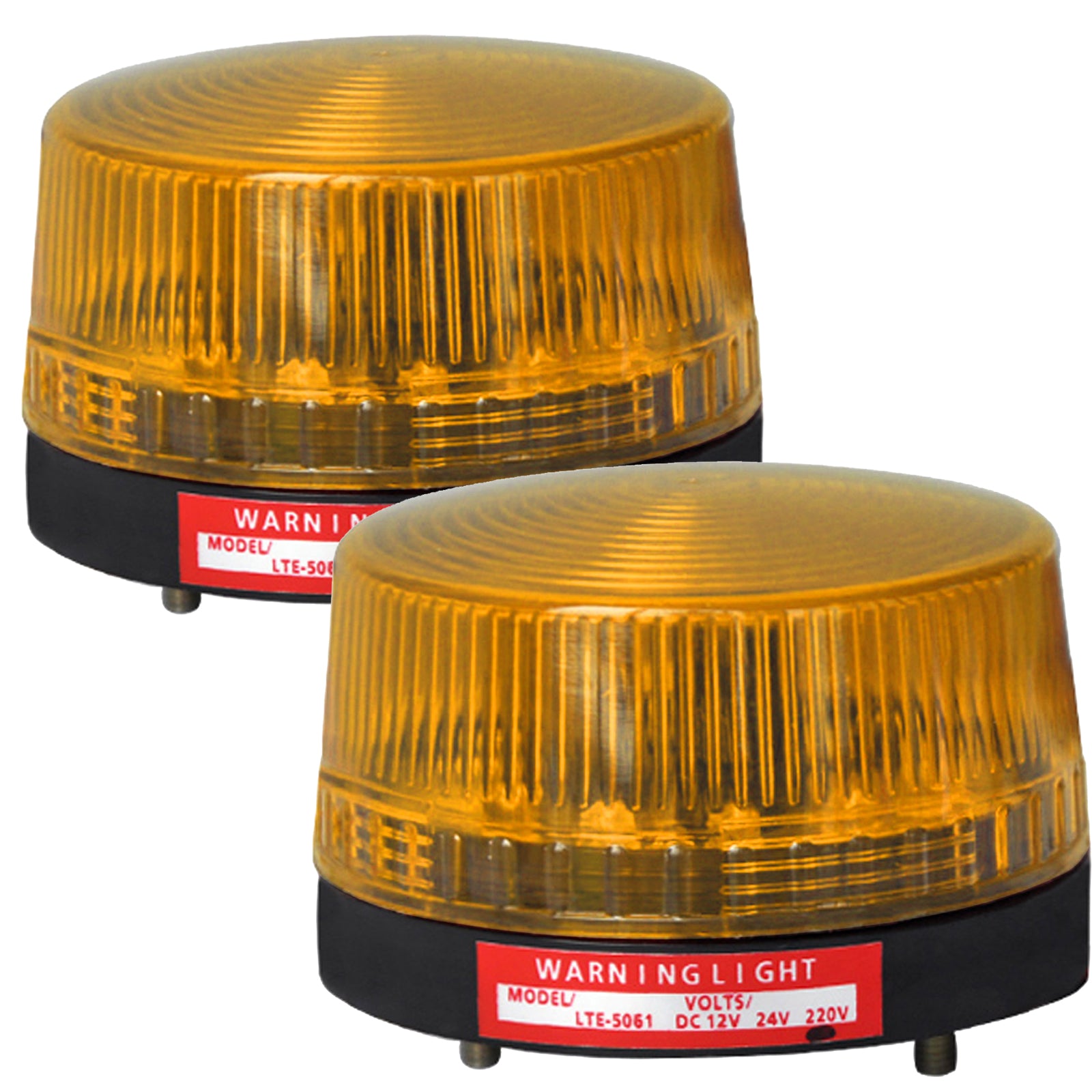 YASONG 2PCS Mini Signal Round Warning Light Strobe Flashing Light Poli ...