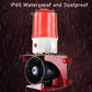 Built-in 1200mAh Battery Power Failure Alarm Siren – 110dB Horn with LED Strobe for Farms & Server Rooms (SLA-003)