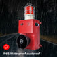 YASONG 2000m Wireless Remote Control Siren Alarm 130dB Horn 80W Sirens for Noisy Environment Emergency Alarm Range About of 250 Meters  SLA-09Y-2000