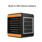 YASONG Amber Solar Traffic Barrier Flashing Warning light for Rainy Day highway synchronous flashing traffic fog light SLA-YD3610