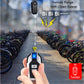YASONG Bike Alarm Wireless 113dB Loud Anti-Theft Vibration Motorcycle Bicycle Alarm Vehicle Security Vibration Sensor Alarm System (2 Pack)