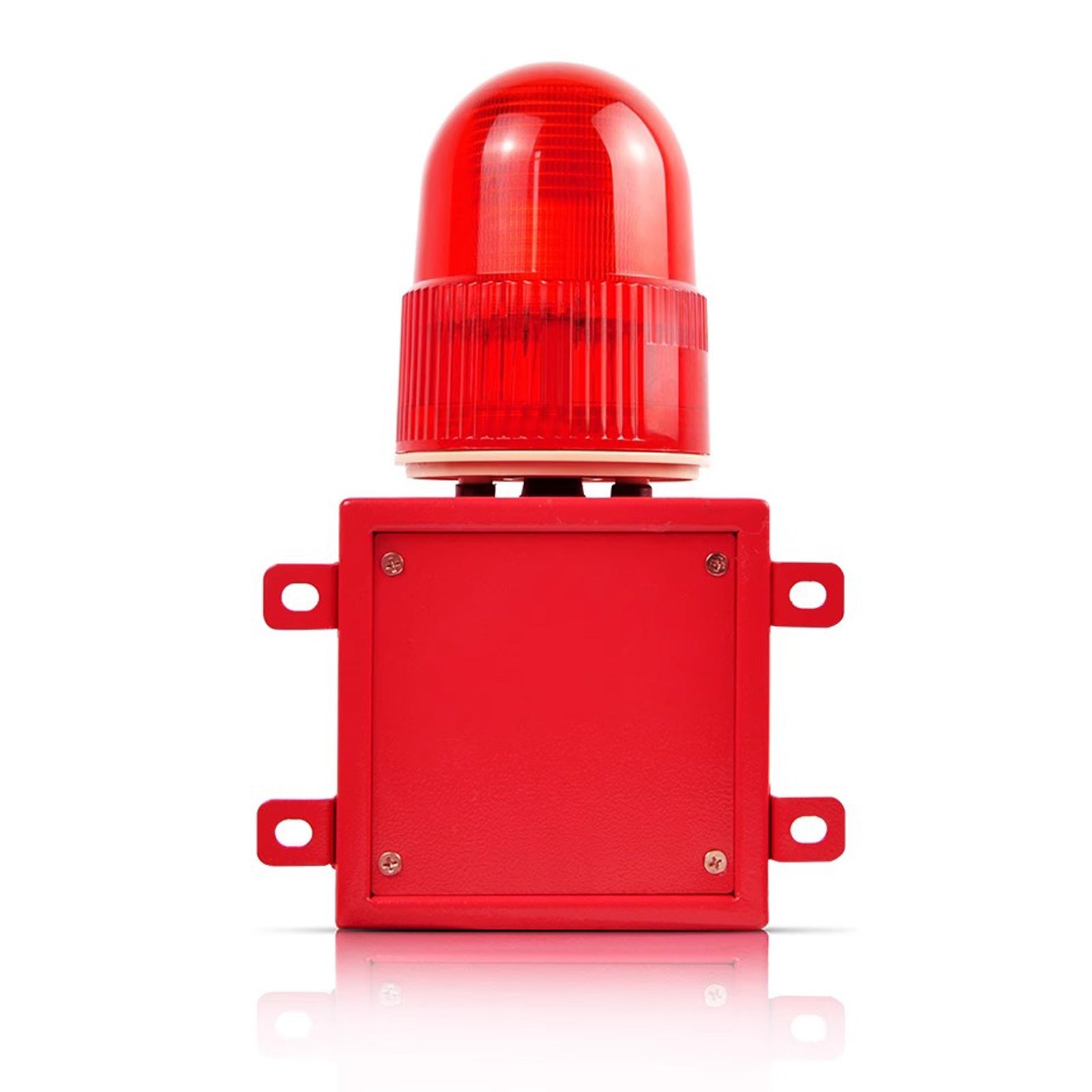 YASONG SLA-01Z 120dB Button Control Alarm Siren, 25W, IP65, LED Strobe, One-Button Linkage