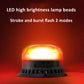YASONG Beacon Strobe Lights LED Siren Warning Light 120dB Loud horn 2 Flashing Mode Magnetic Base for Vehicles Trucks Forklift AC100-240V SLA-190-II