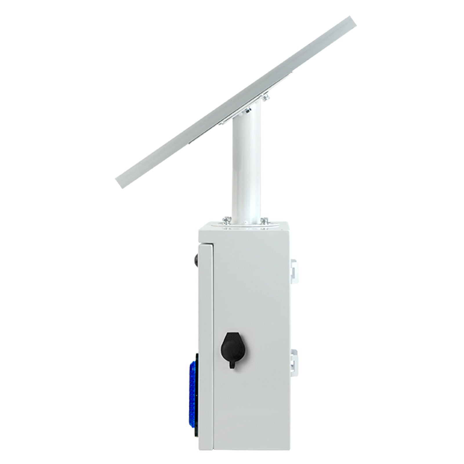 YASONG SLA-TYN01 120dB Solar Motion Sensor Industrial Alarm Siren, Red Blue Strobe, IP65, 17 Tones