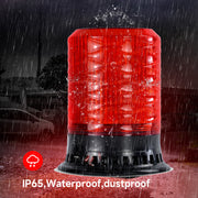 YASONG SLA-190-K 120dB Lampu Suar Sirine yang Dipicu Kontak Kering LED, 4 Mode Kedip, DC10-30V